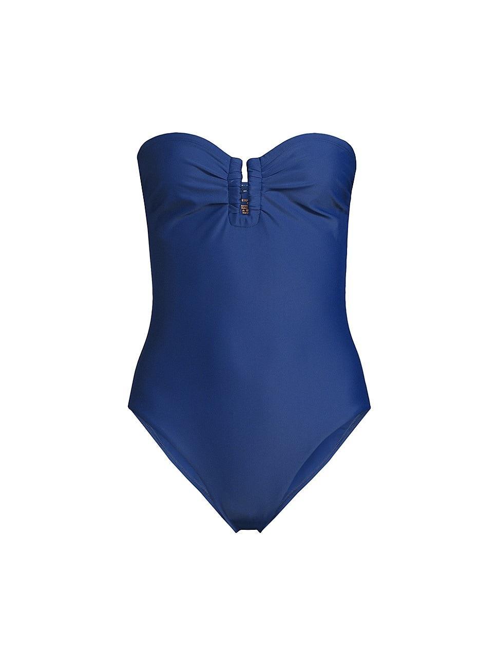 Womens Becca Strapless One-Piece Swimsuit Product Image