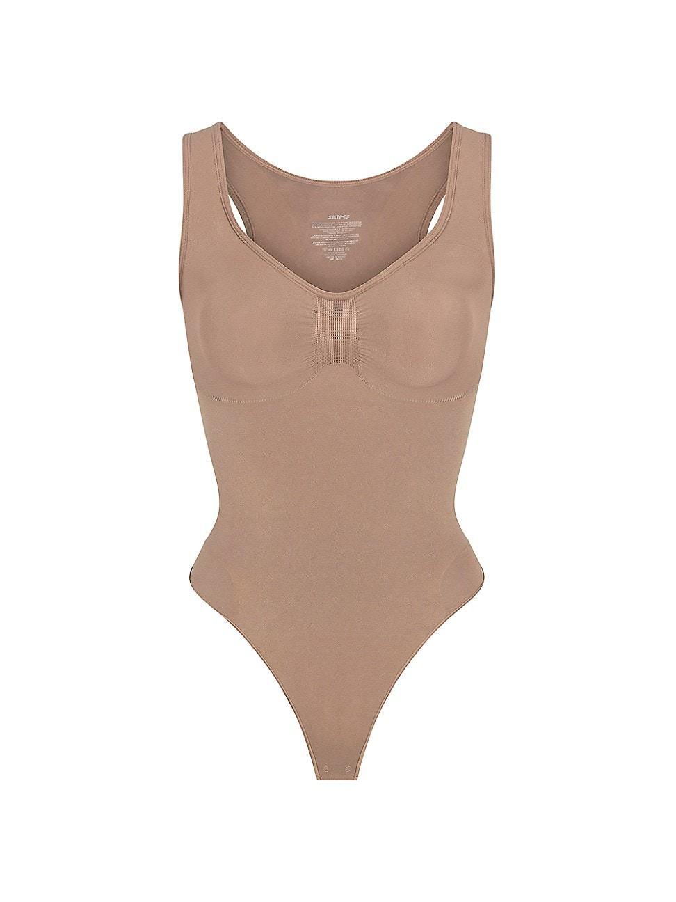 SKIMS Seamless Sculpt Scoop Neck Thong Bodysuit Product Image