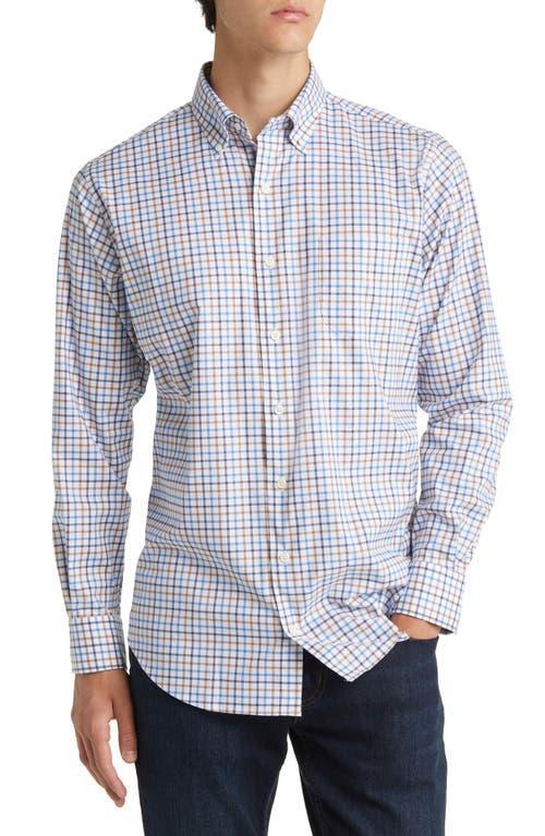 Peter Millar Crown Light Tattersall Check Button-Down Shirt Product Image