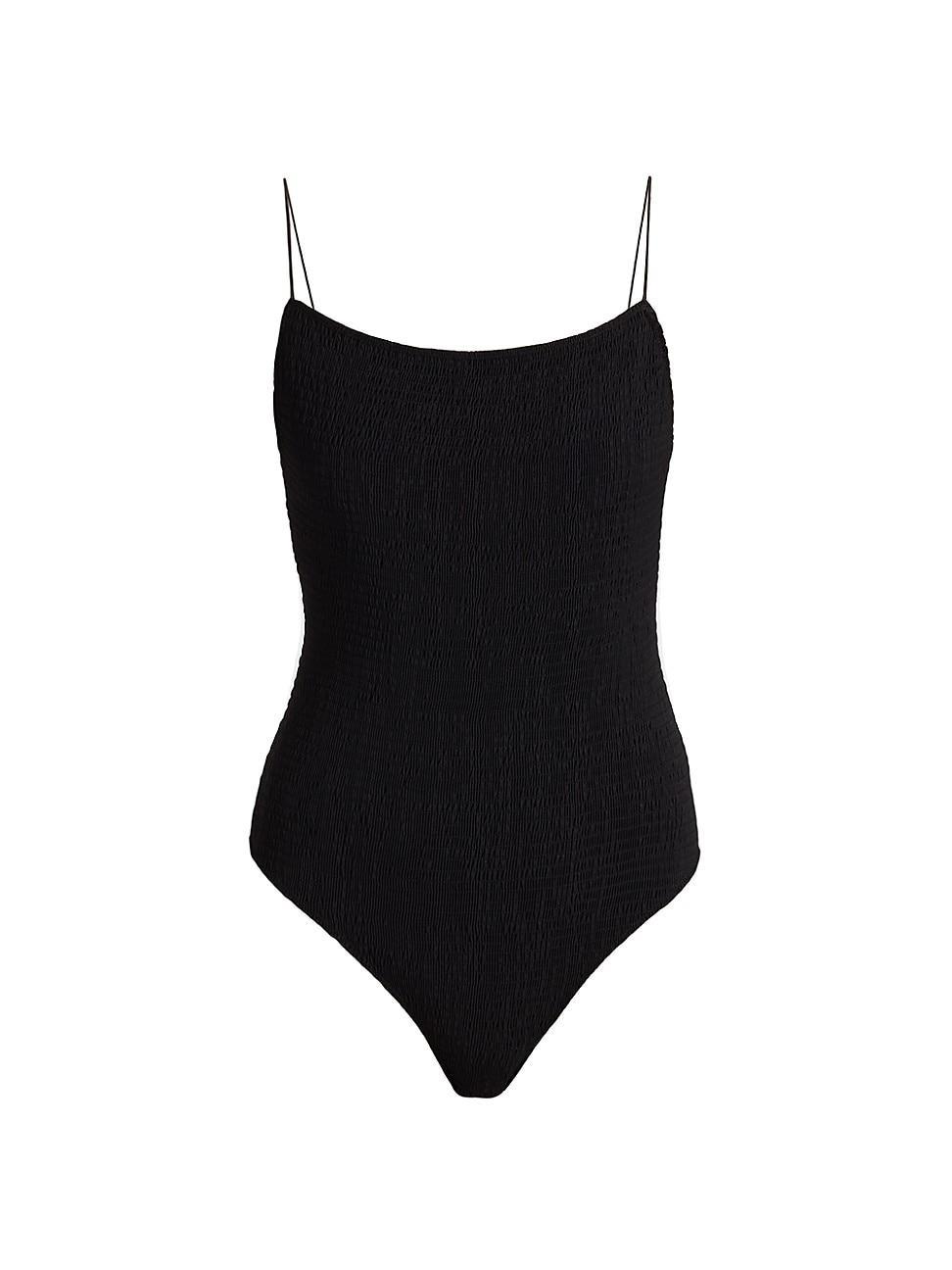 Totme Smocked One-Piece Swimsuit Product Image