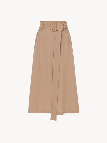 Flare midi skirt product image