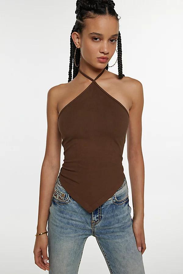 Silence + Noise Jules Y Neck Halter Top Womens at Urban Outfitters Product Image