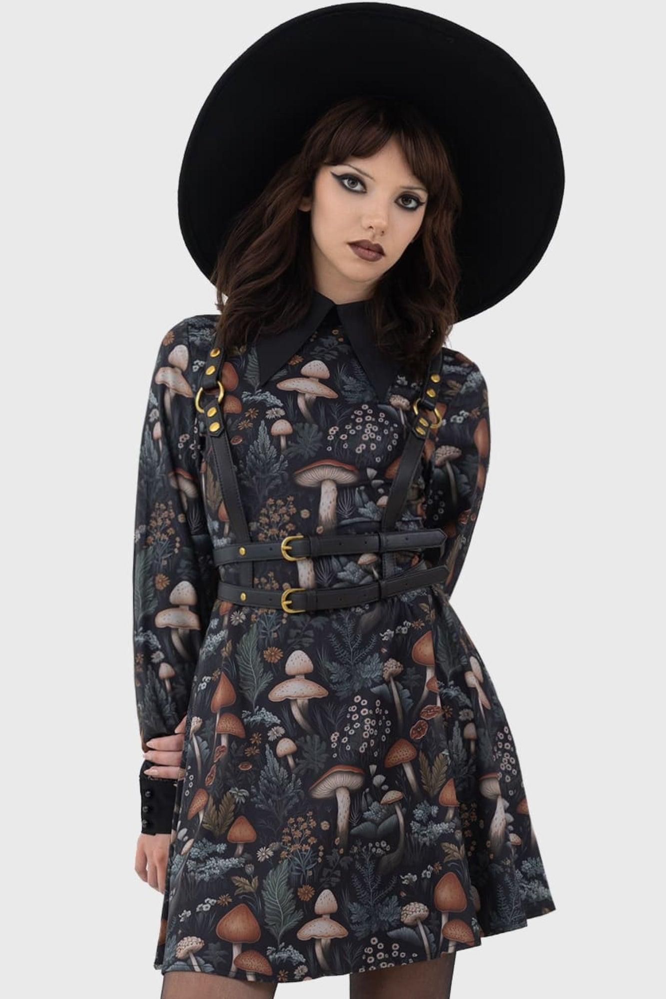 Night Forager Mini Dress Female Product Image