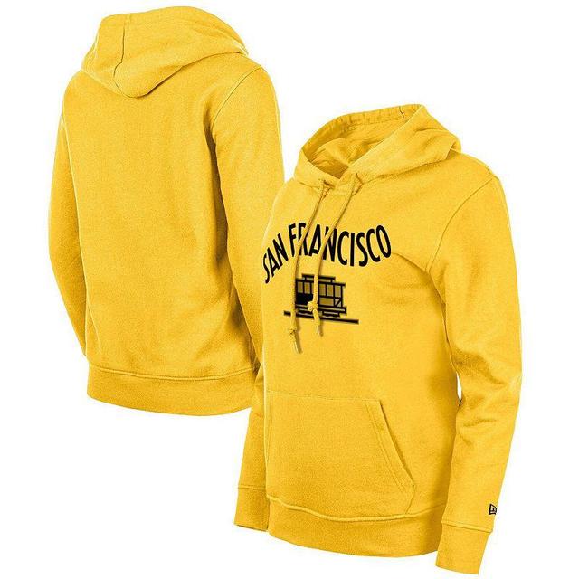 Womens New Era en State Warriors 2023/24 City Edition Pullover Hoodie Product Image