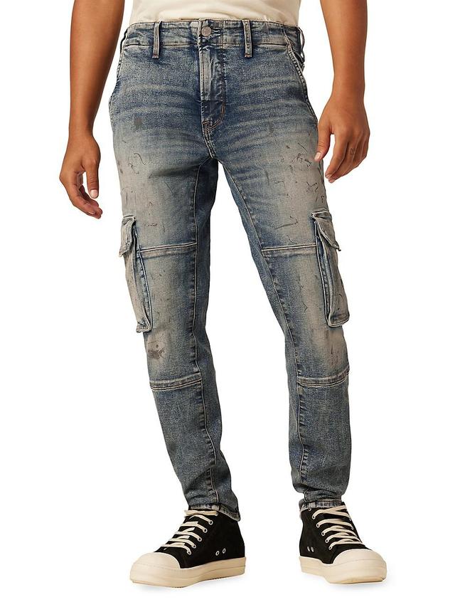 Mens Reese Stretch Cargo Jeans Product Image