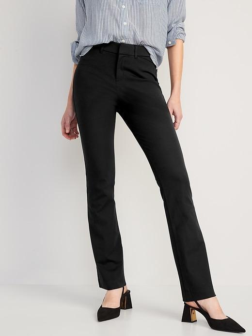 High-Waisted Pixie Flare Pants Product Image