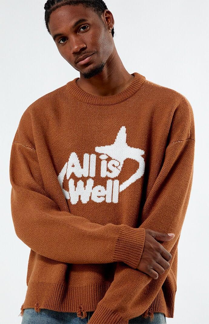 Men's All Is Well Cropped Sweater Product Image