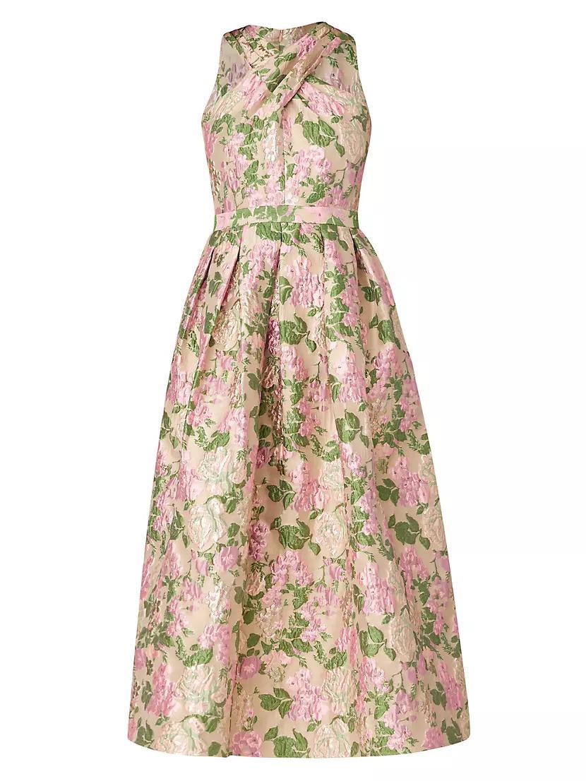 Ivanna Floral Sleeveless Midi-Dress product image