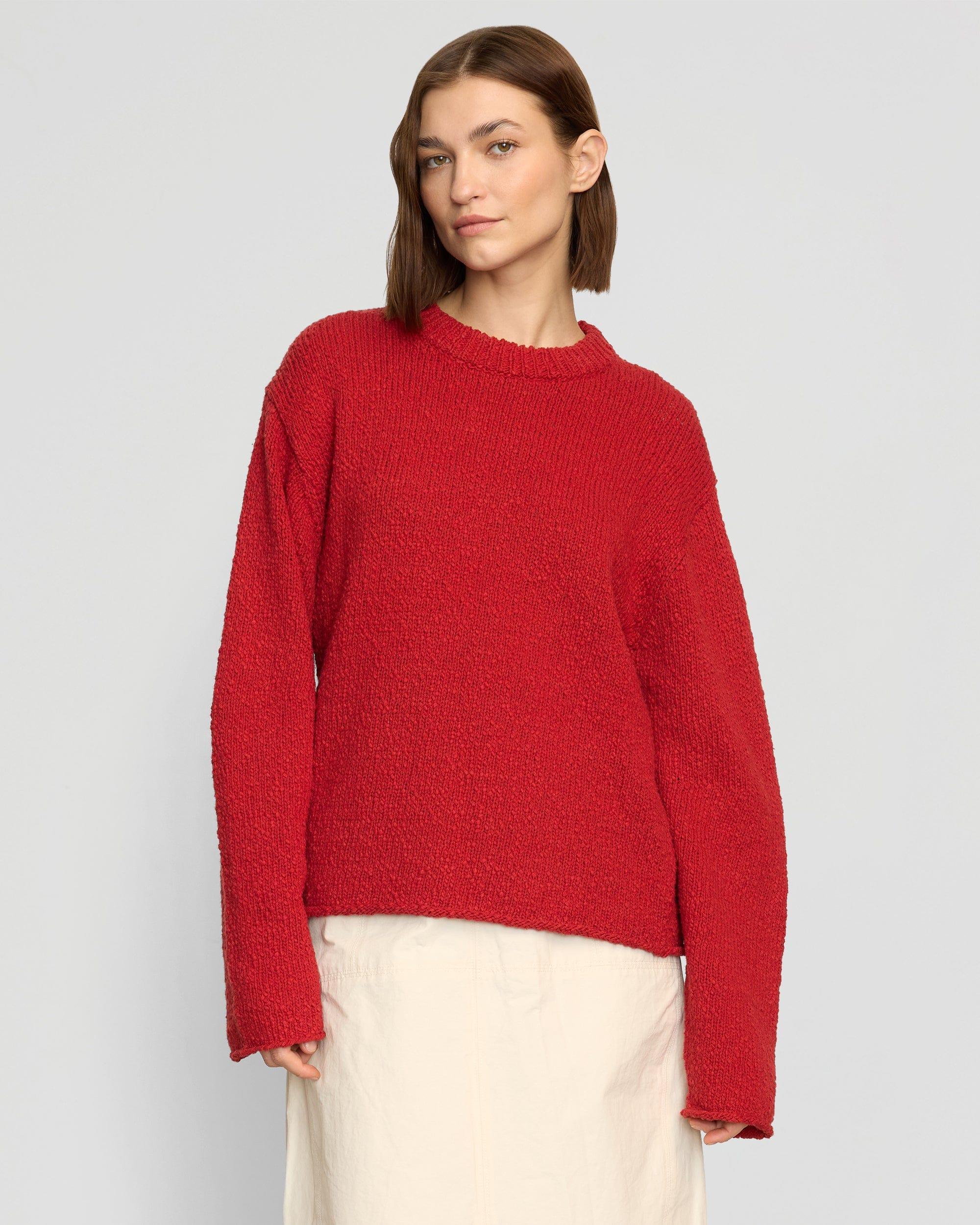 Sonya Textured Organic Cotton Sweater Product Image