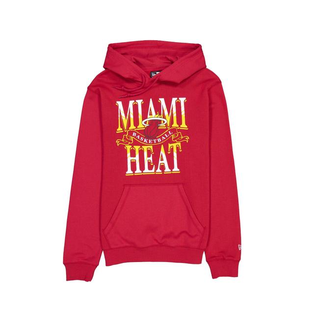 Miami Heat Sport Classics Red Hoodie Male Product Image