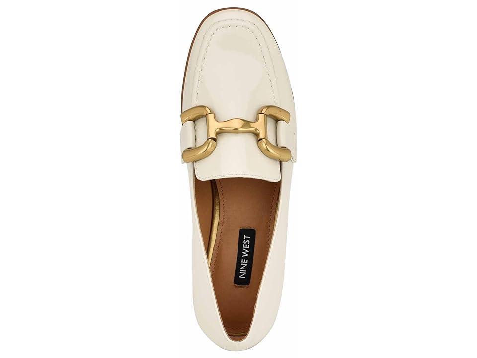 Nine West Lilma (Cream Patent) Women's Flat Shoes Product Image