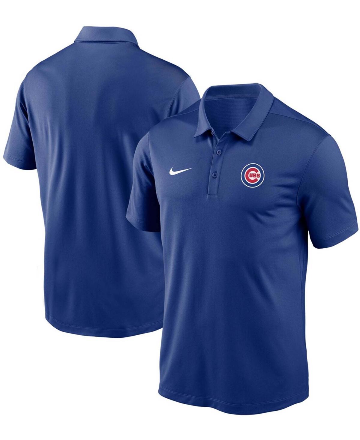 Mens Royal Chicago Cubs Team Logo Franchise Performance Polo Shirt Product Image