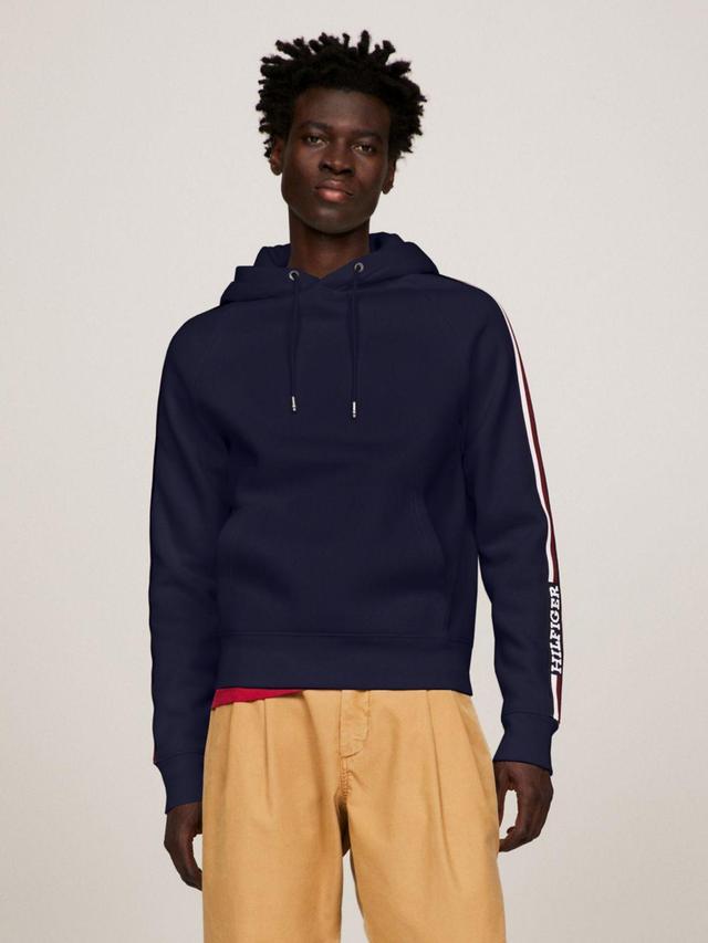 Tommy Hilfiger Men's Monotype Stripe Hoodie Product Image