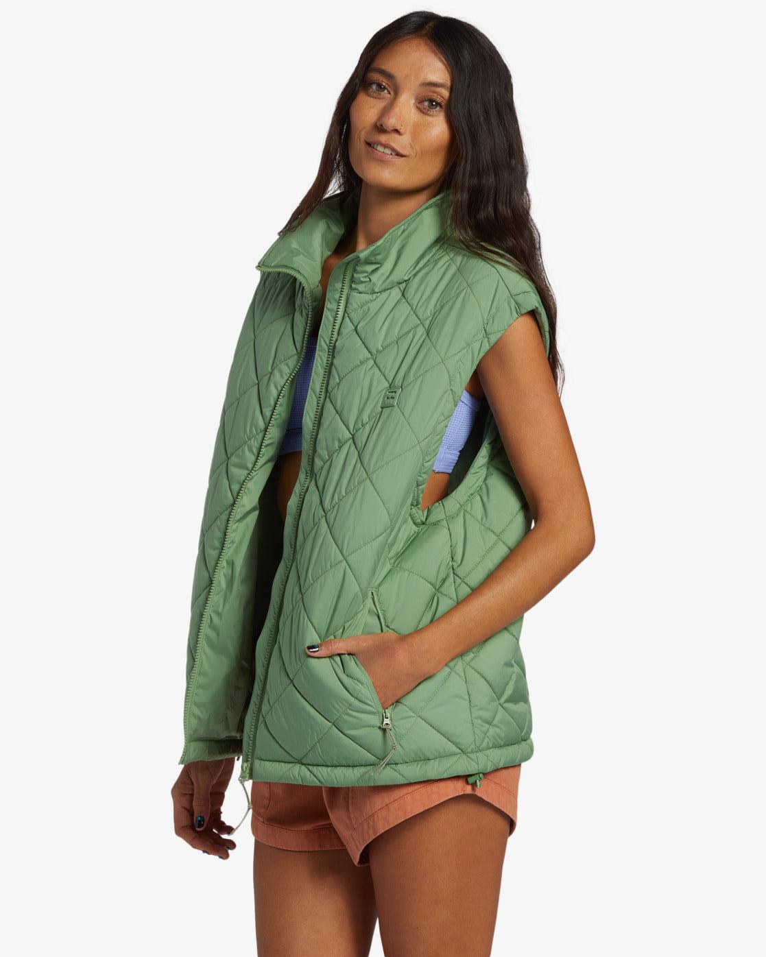 Transport Puffer Jacket - Cloud Forest Female Product Image