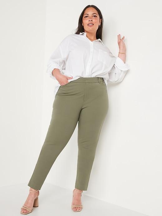 High-Waisted Pixie Skinny Pants Product Image