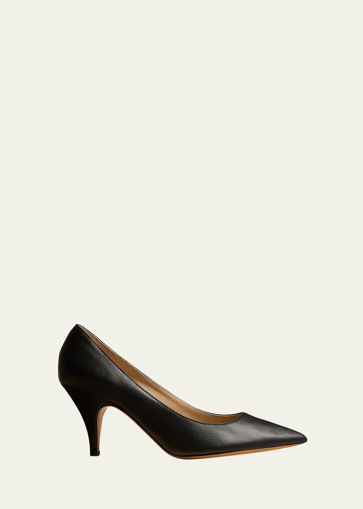 Womens River 75MM Leather Pumps Product Image