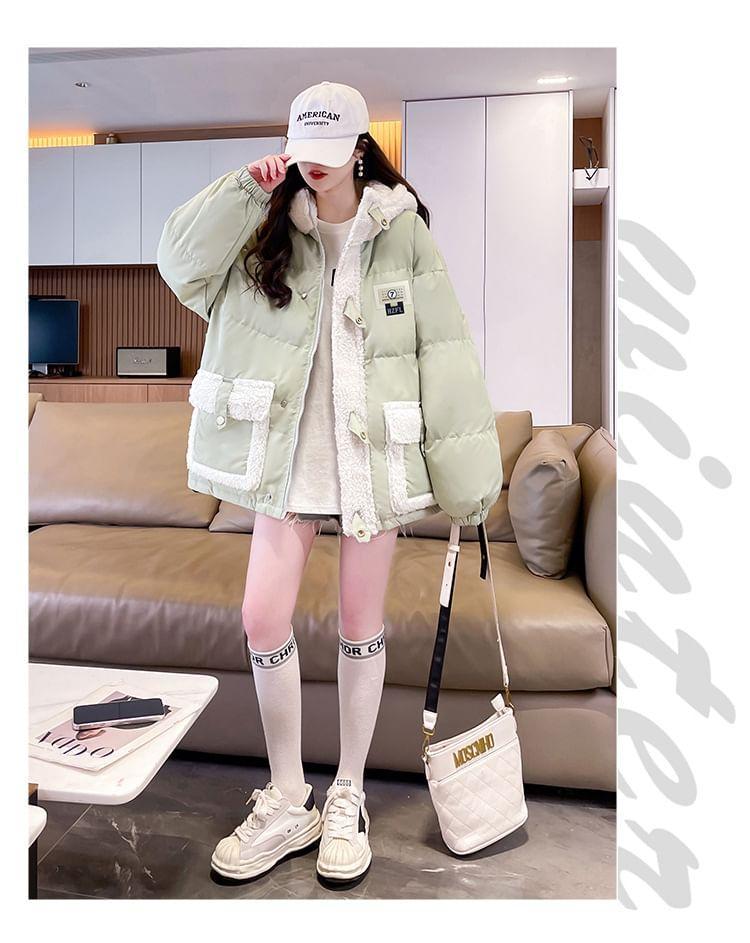 Fleece Lined Zip-Up Parka Product Image