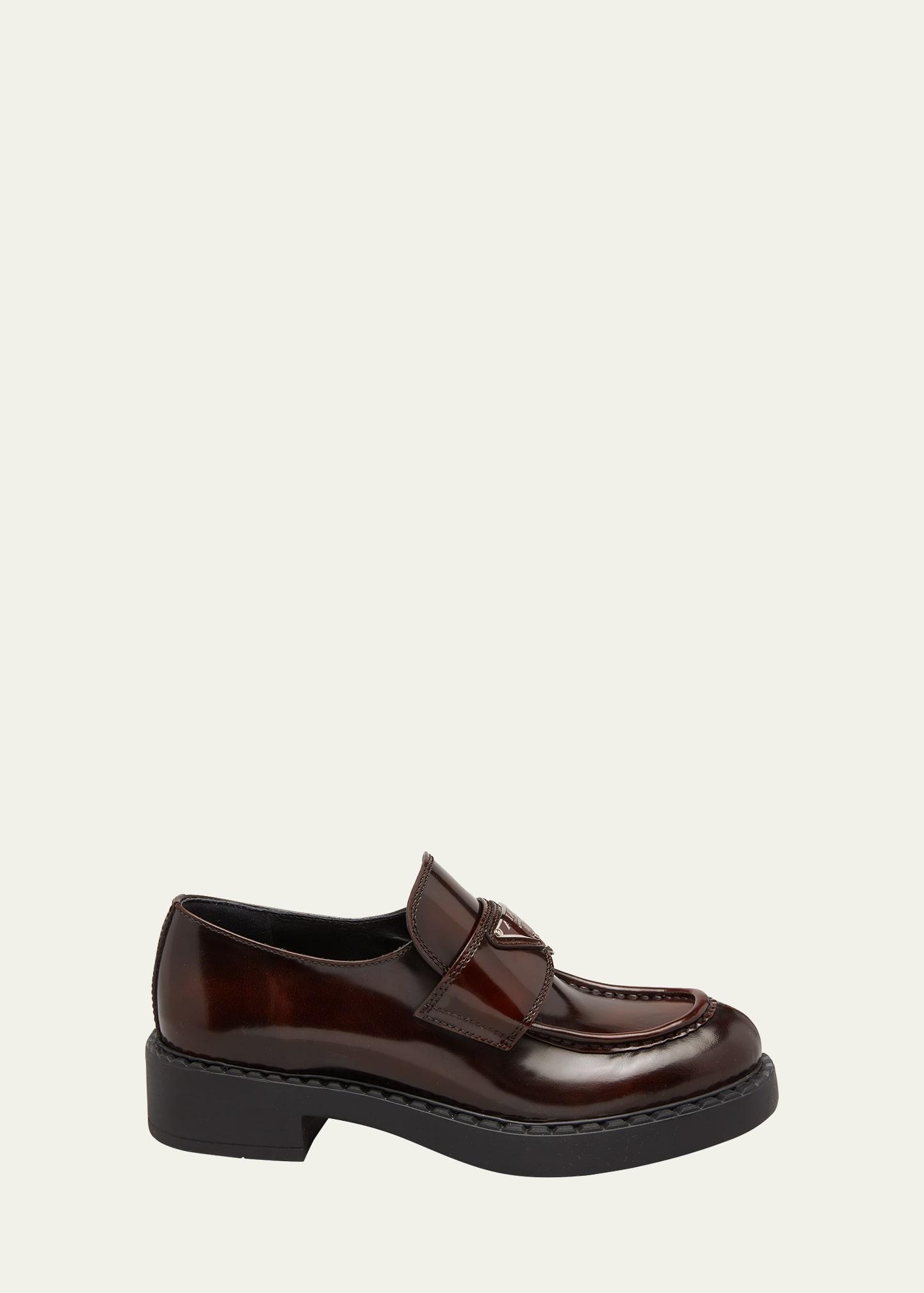 Prada Triangle Logo Loafer Product Image