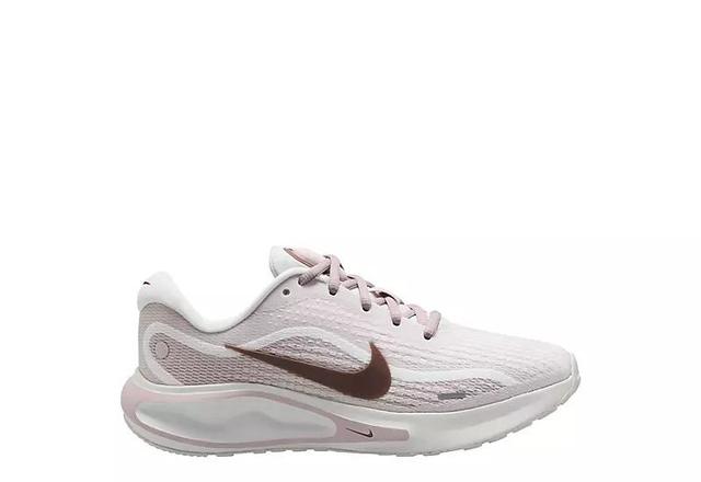 Nike Journey Run Womens Road Running Shoes White Smoky Pink Product Image