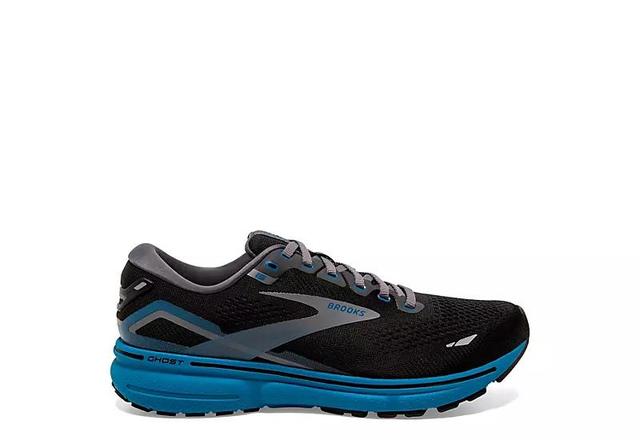 Brooks Ghost 15 Blackened Pearl/Blue) Men's Shoes Product Image