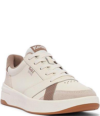 Keds Womens The Court Leather Sneakers Product Image