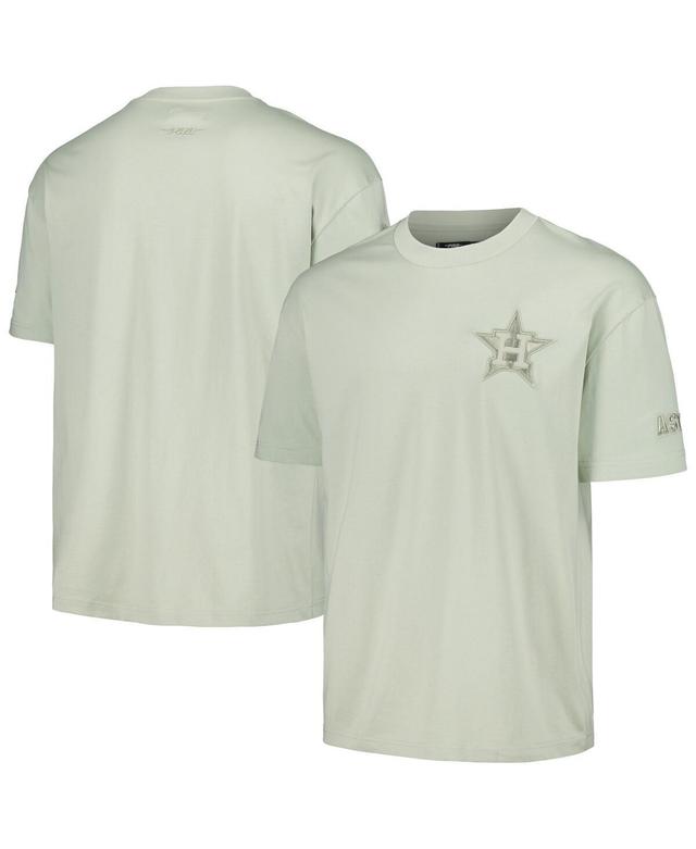 Pro Standard Mens Mint Houston Astros Neutral Cj Dropped Shoulders T-Shirt Product Image