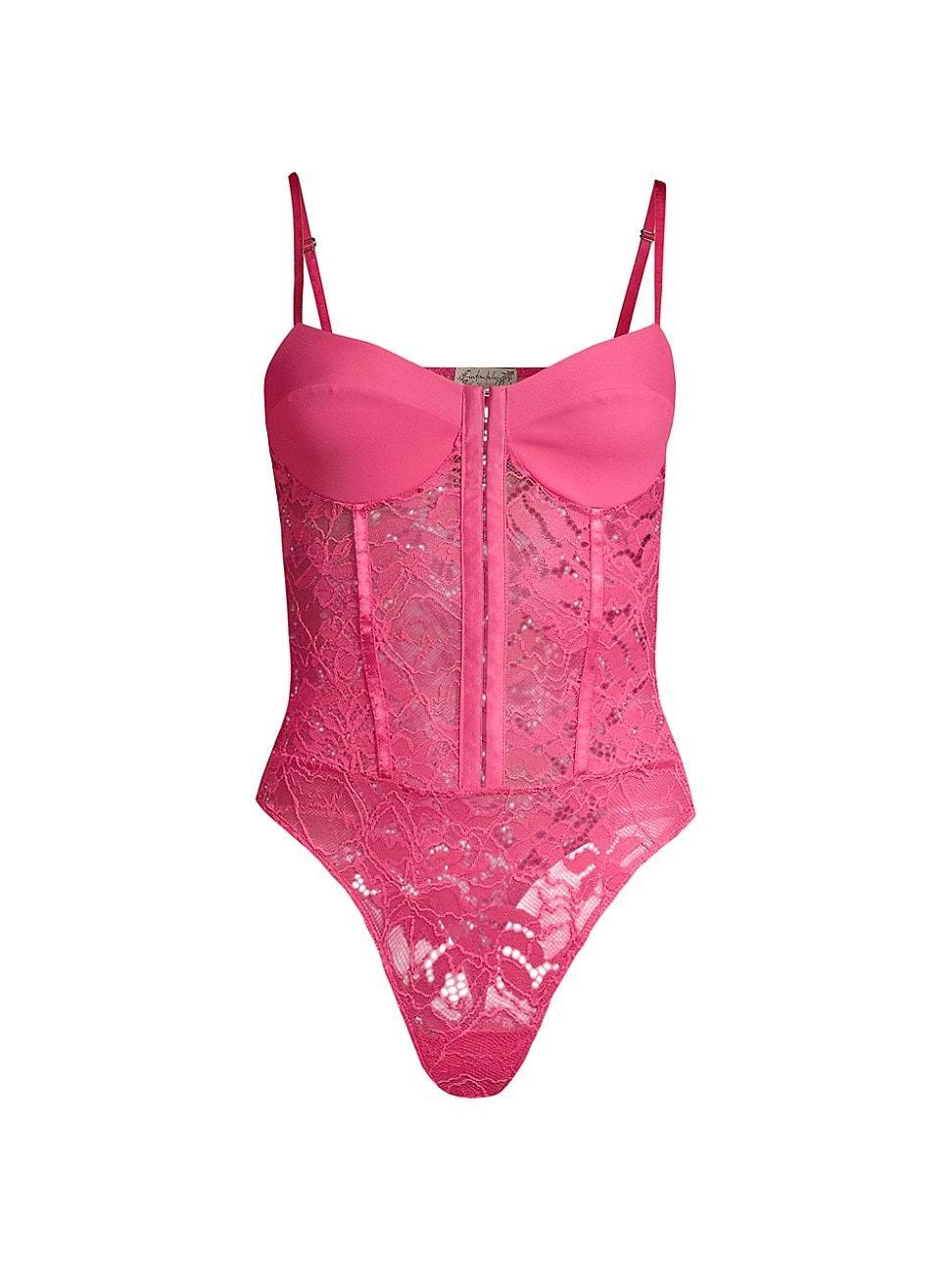 Free People X Intimately FP Lace Night Rhythm Bodysuit Size L, M, S, XL. Product Image