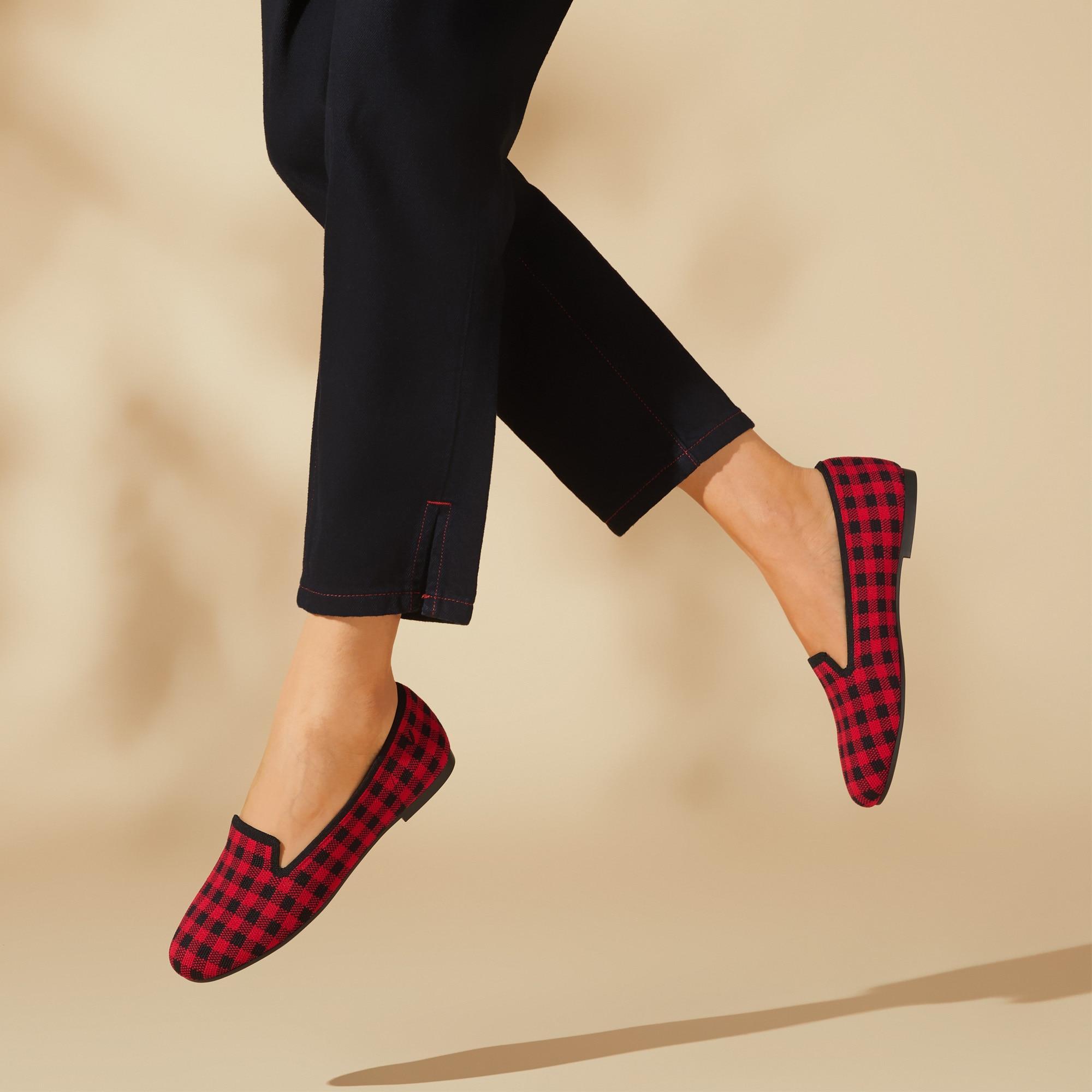 Round-Toe Woven Knit Loafer (Audrey) Product Image