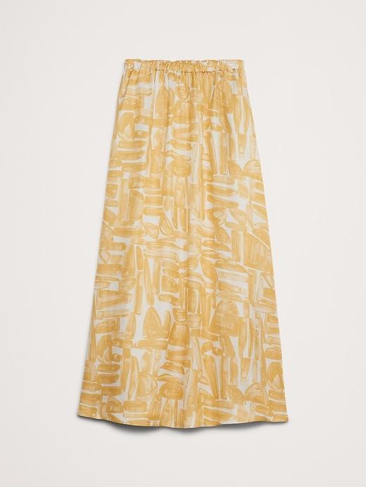 Viscose-Linen Maxi Skirt Product Image