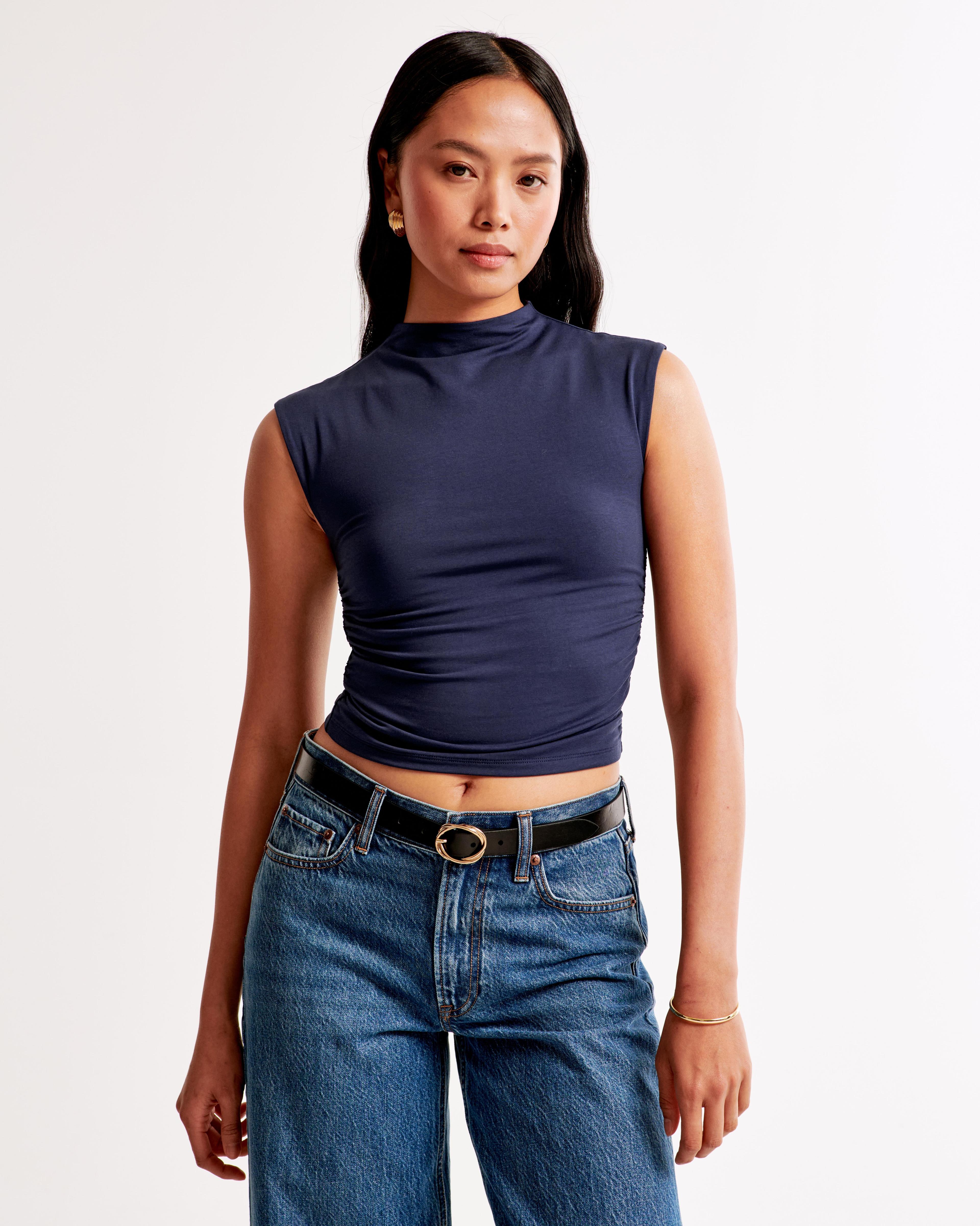 The A&F Paloma Mesh Top Product Image