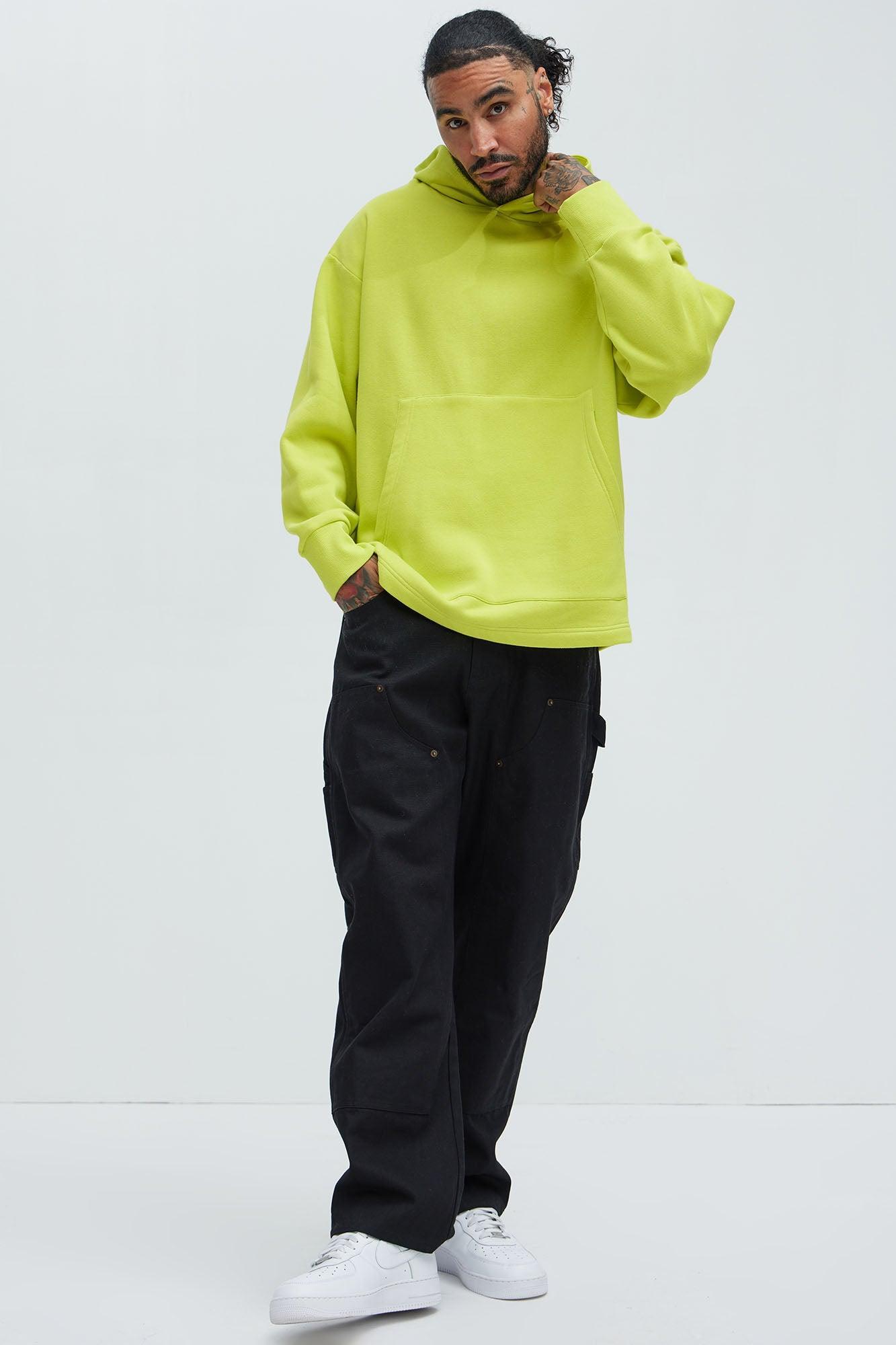 Tyson On The Go Hoodie - Neon Green Product Image