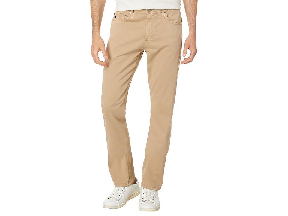 AG Everett Sueded Stretch Sateen Straight Fit Pants Product Image