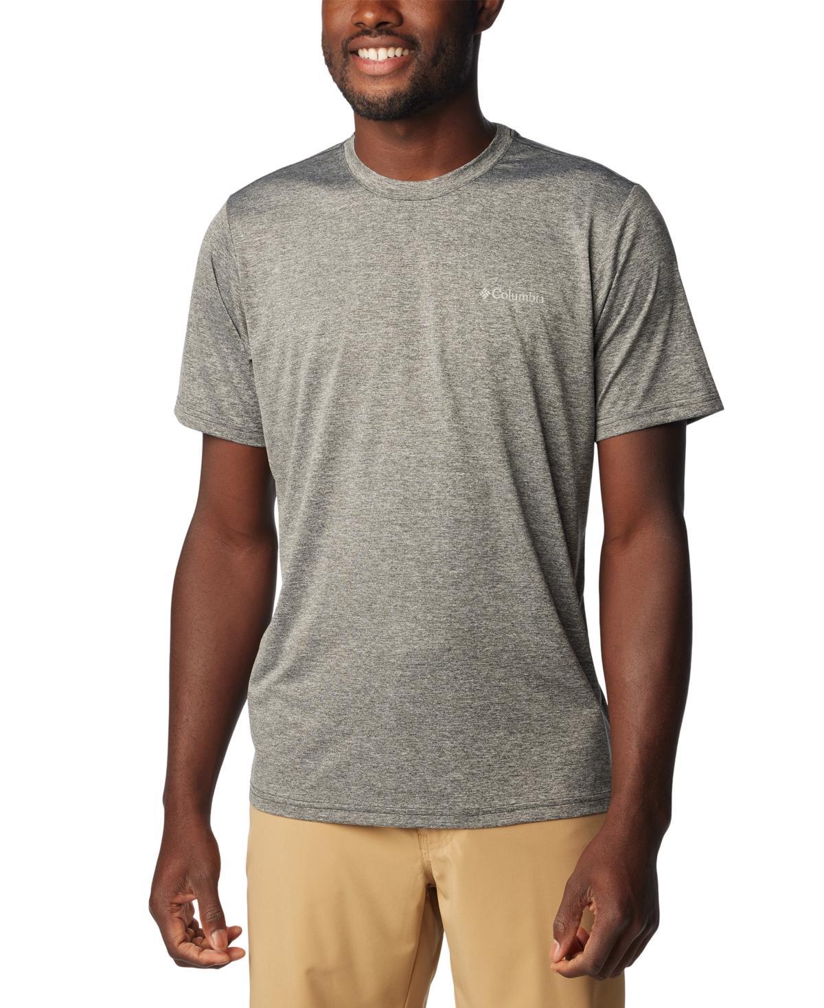 Columbia Hike Crew (Cloudburst Heather) Men's Clothing Product Image