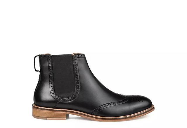 Thomas & Vine Watson Mens Wingtip Chelsea Boots Brown Product Image