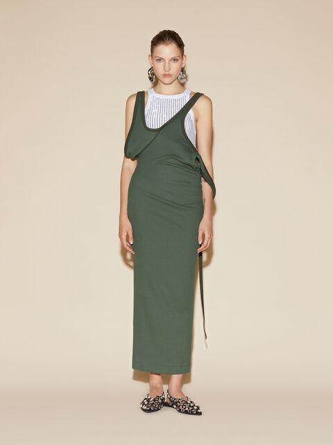 Ivy green midi dress Product Image