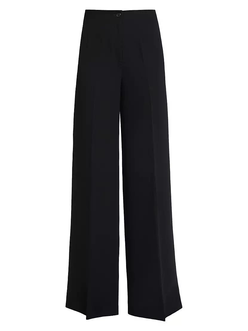 Cady Tailored Wide-Leg Pants product image