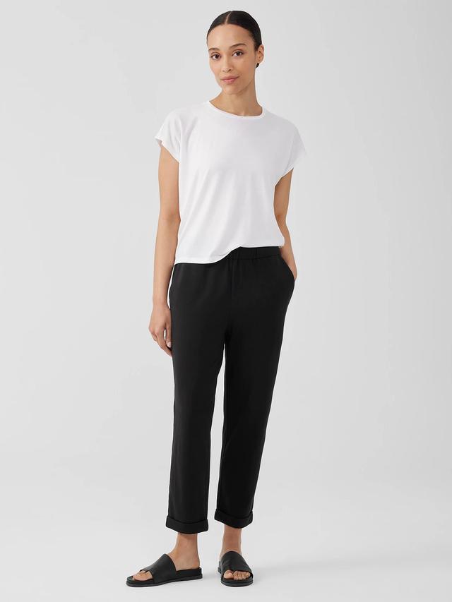 EILEEN FISHER Traceable Cotton Jersey Pantfemale Product Image