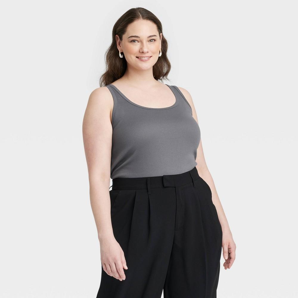 Womens Slim Fit Tank Top - A New Day 4X Product Image