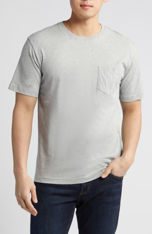 Mens Lava Wash Pocket Crewneck T-Shirt Product Image