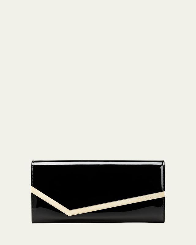 Womens Emmie Leather Clutch-On-Chain Product Image