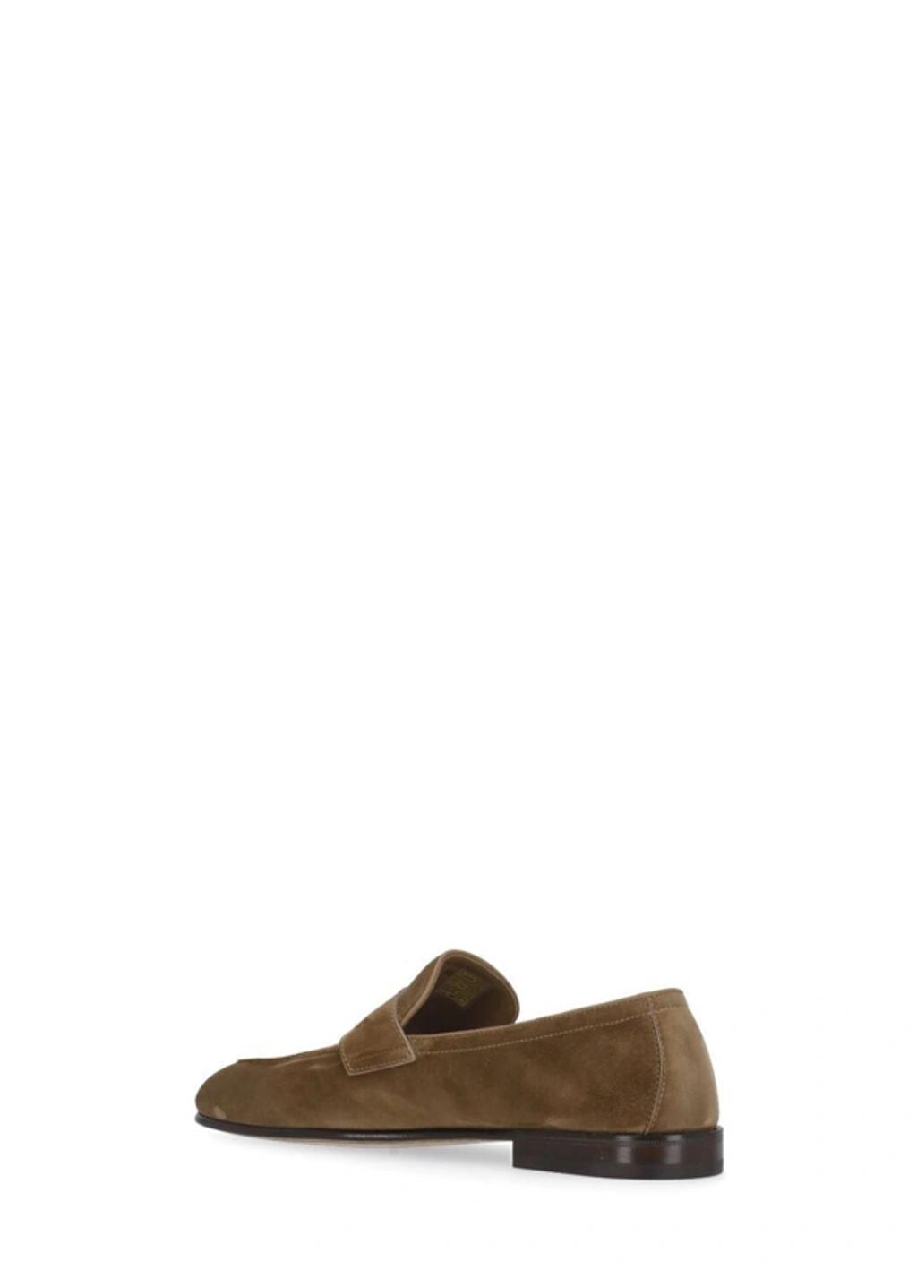 BRUNELLO CUCINELLI Loafers  Men Color Beige Product Image