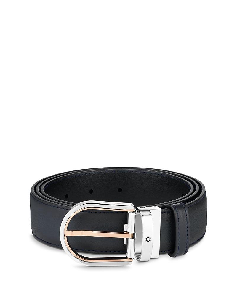 Montblanc Horseshoe Buckle Leather Belt Product Image