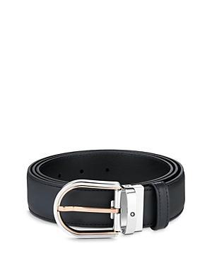 Montblanc Horseshoe Buckle Leather Belt Product Image