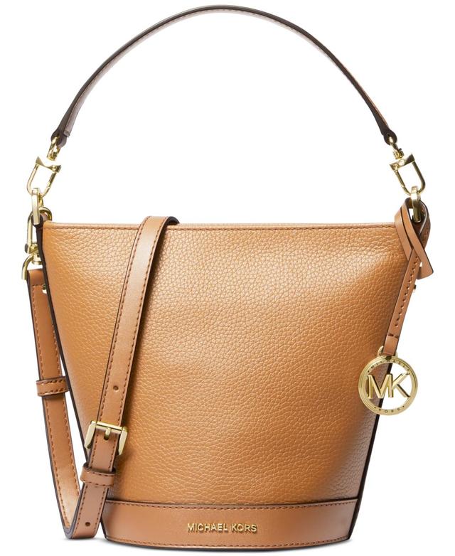 Womens Townsend Small Leather Bucket Crossbody Bag Product Image