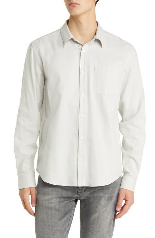 FRAME Brushed Cotton Blend Button-Up Shirt Product Image