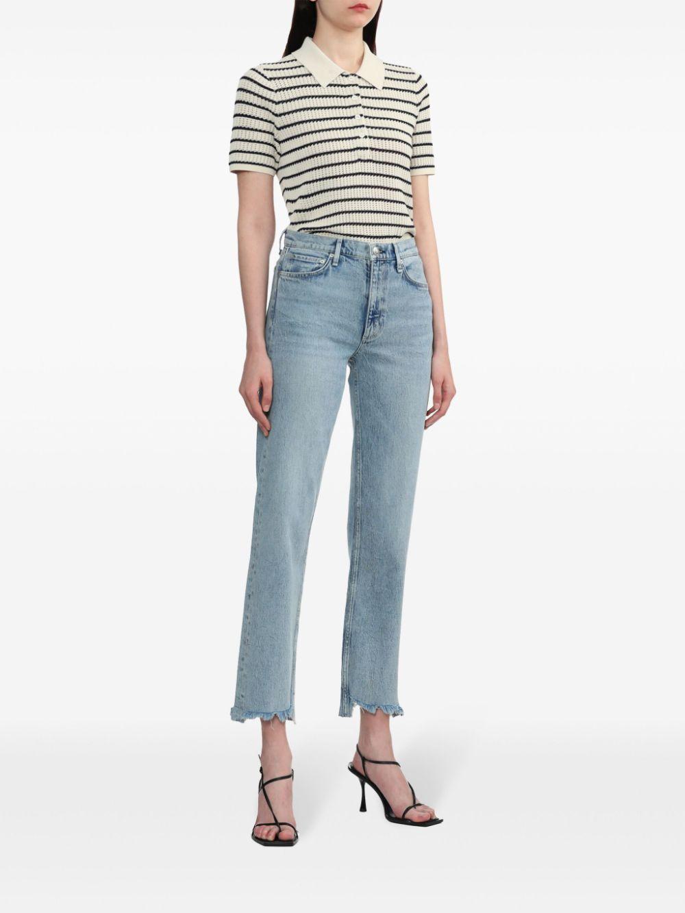 Harlow Straight-leg Jeans In Blue Product Image