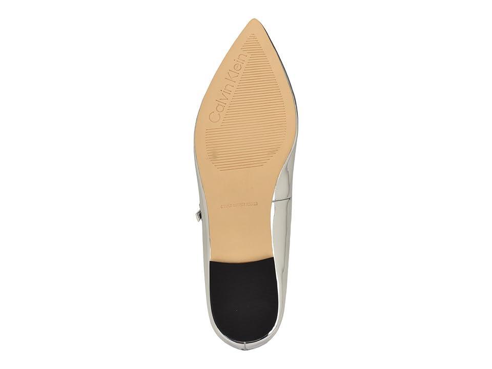 Calvin Klein Kamryn Patent) Women's Flat Shoes Product Image