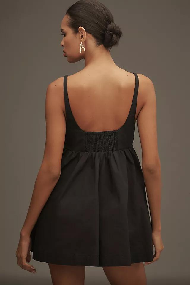 Maeve Layered Bustier Romper Product Image