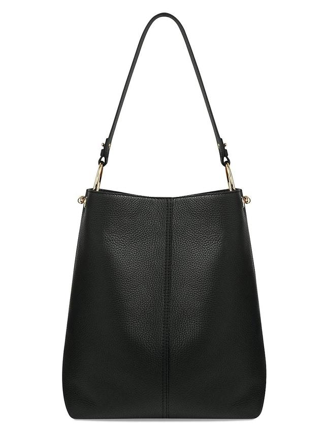 Womens Large Lana Leather Hobo Bag Product Image