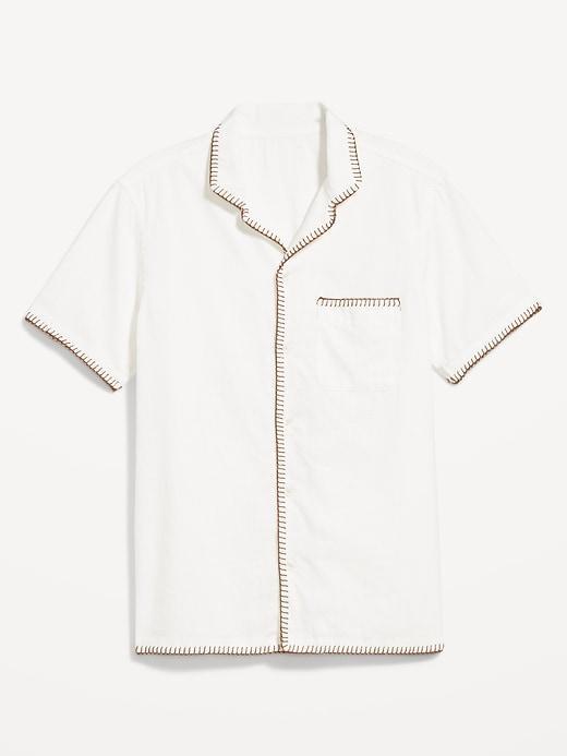 Short-Sleeve Camp Shirt Product Image